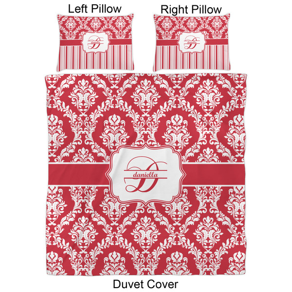 Damask Duvet Cover Set - Queen - Approval