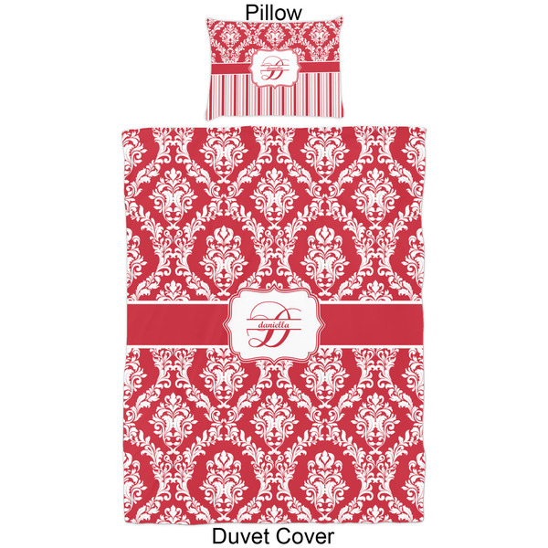 Damask Duvet Cover Set - Twin - Approval