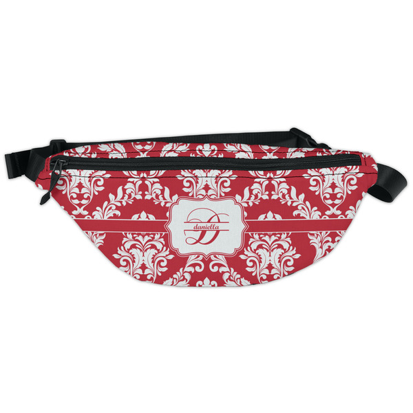 Custom Damask Fanny Pack - Classic Style (Personalized)