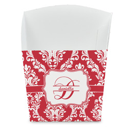 Damask French Fry Favor Boxes (Personalized)
