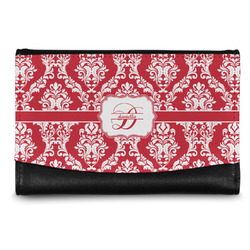Damask Genuine Leather Women's Wallet - Small (Personalized)