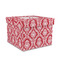 Damask Gift Boxes with Lid - Canvas Wrapped - Medium - Front/Main