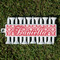 Damask Golf Tees & Ball Markers Set - Front