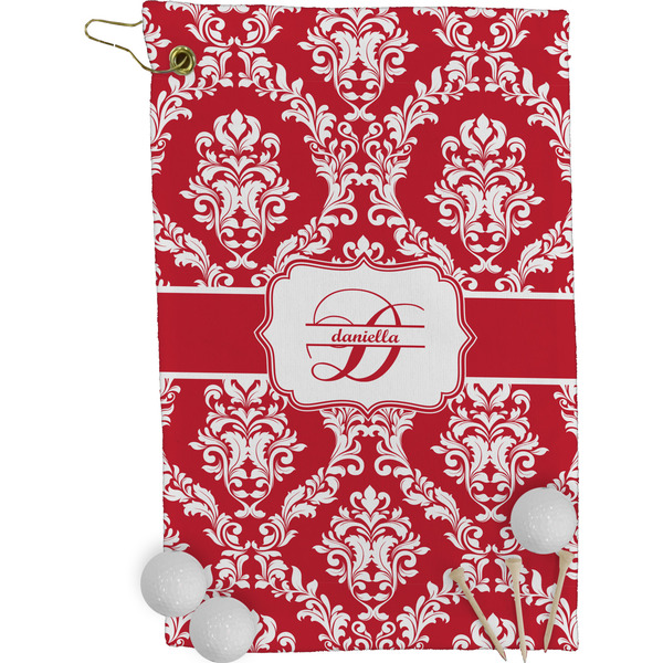 Damask Golf Towel (Personalized)