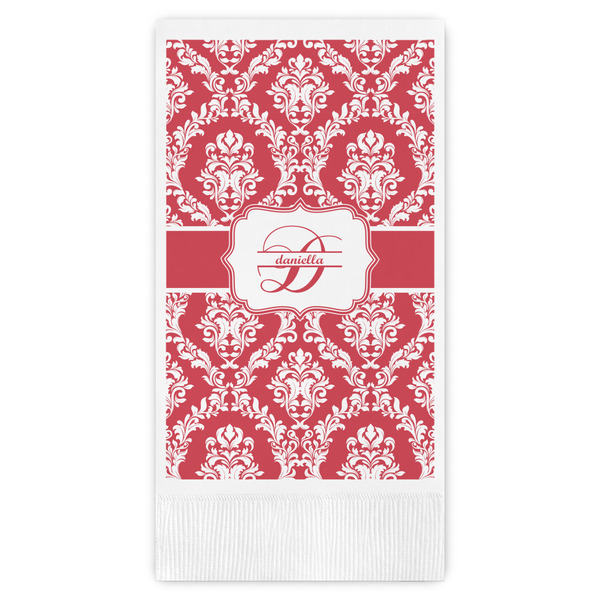 Custom Damask Guest Towels - Full Color (Personalized)