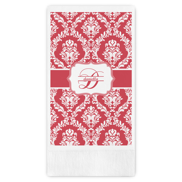 Custom Damask Guest Paper Towels - Full Color (Personalized)