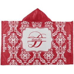 Damask Kids Hooded Towel (Personalized)