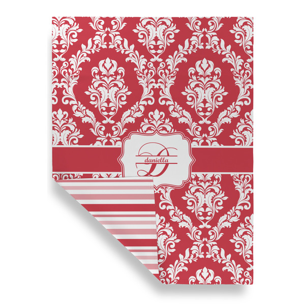 Damask House Flags - Double Sided - FRONT FOLDED