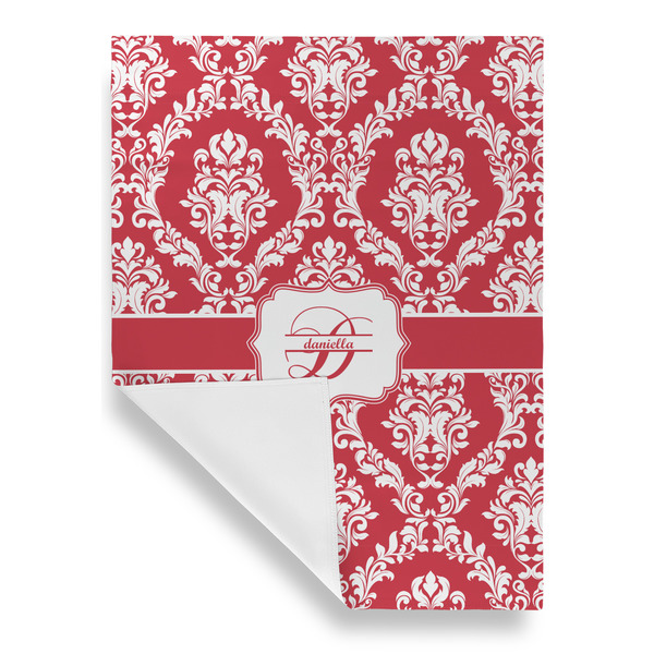 Damask House Flags - Single Sided - FRONT FOLDED