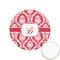 Damask Printed Cookie Topper - 1.25" (Personalized)