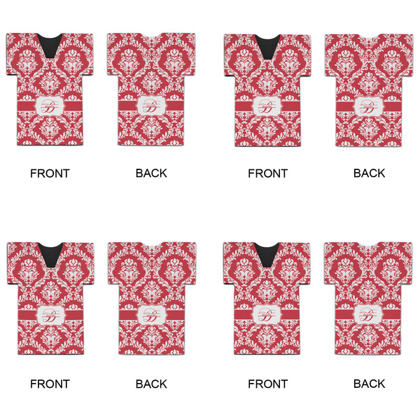 Damask Jersey Bottle Cooler - Set of 4 - APPROVAL