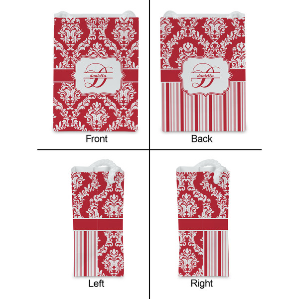 Damask Jewelry Gift Bag - Gloss - Approval