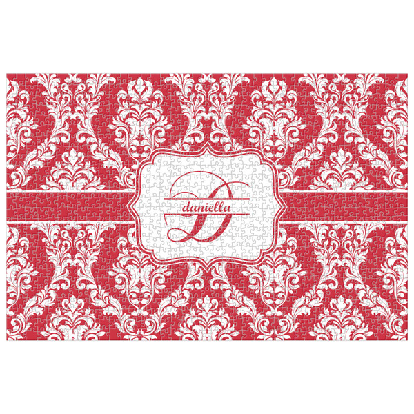 Custom Damask Jigsaw Puzzle - 1000-piece (Personalized)
