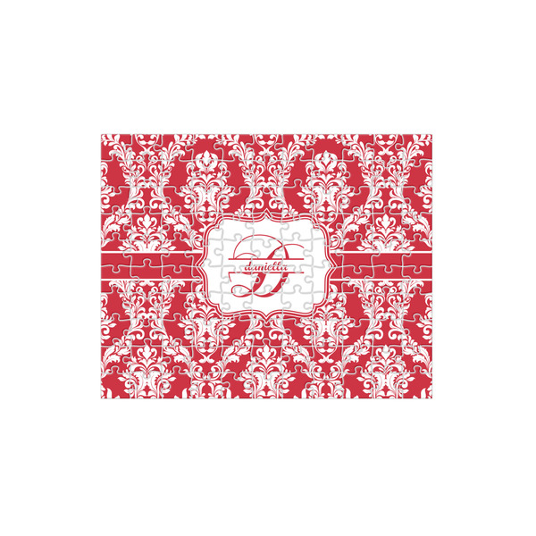 Custom Damask 110 pc Jigsaw Puzzle (Personalized)