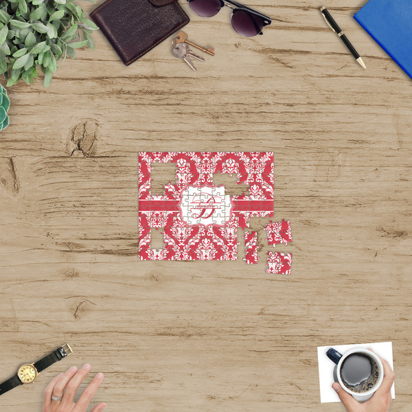 Damask Jigsaw Puzzle 110 Piece - In Context