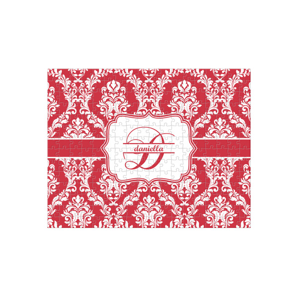 Custom Damask 252 pc Jigsaw Puzzle (Personalized)