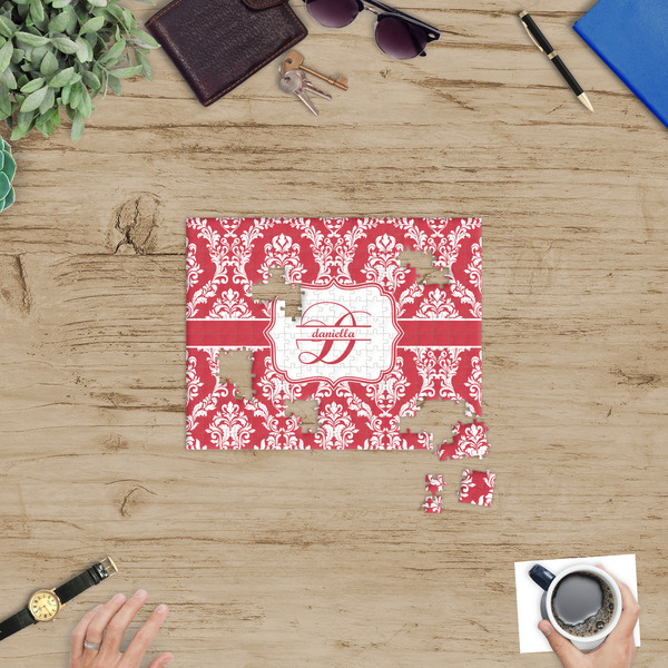 Damask Jigsaw Puzzle 252 Piece - In Context