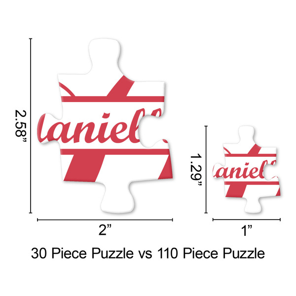 Damask Jigsaw Puzzle - Piece Comparison