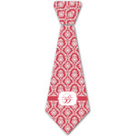 Damask Iron On Tie - 4 Sizes w/ Name and Initial