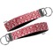 Damask Key-chain - Metal and Nylon - Front and Back