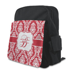Damask Preschool Backpack (Personalized)