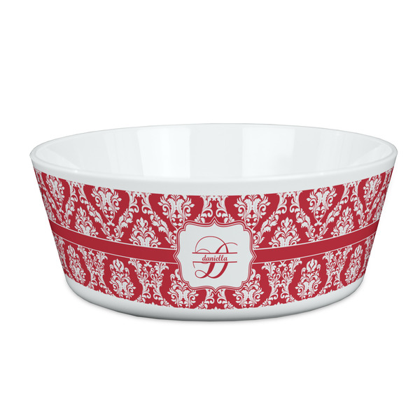 Custom Damask Kid's Bowl (Personalized)
