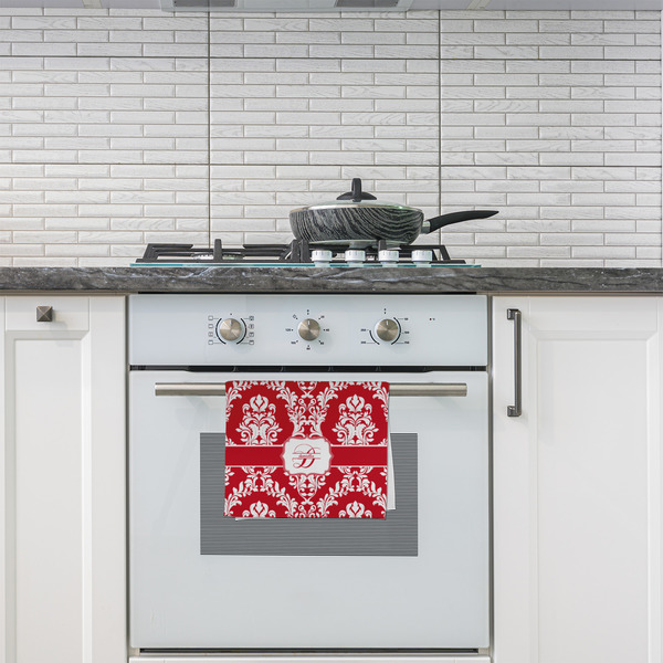 Damask Kitchen Towel - Poly Cotton - Lifestyle
