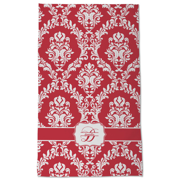 Damask Kitchen Towel - Poly Cotton - Full Front
