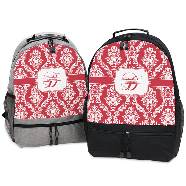 Damask Large Backpacks - Both
