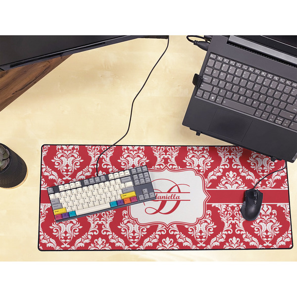 Damask Large Gaming Mats - LIFESTYLE