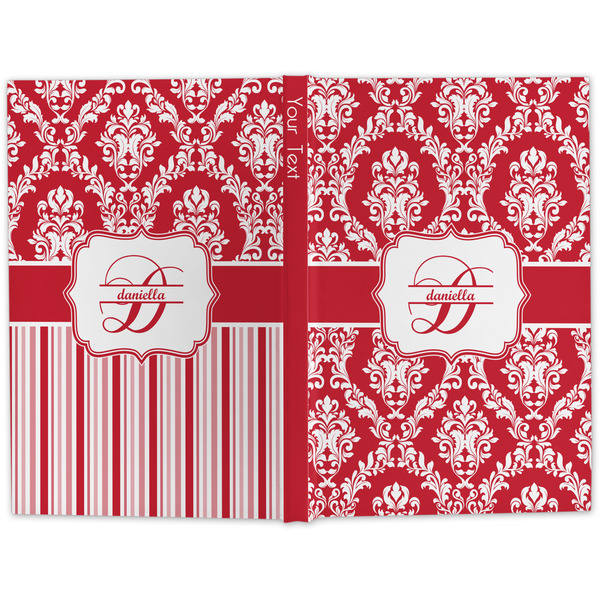 Damask Large Hard Cover Journal - Apvl