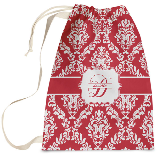 Custom Damask Laundry Bag - Large (Personalized)