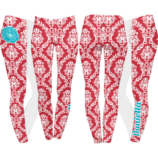 Damask Leggings Turn Around - Apvl
