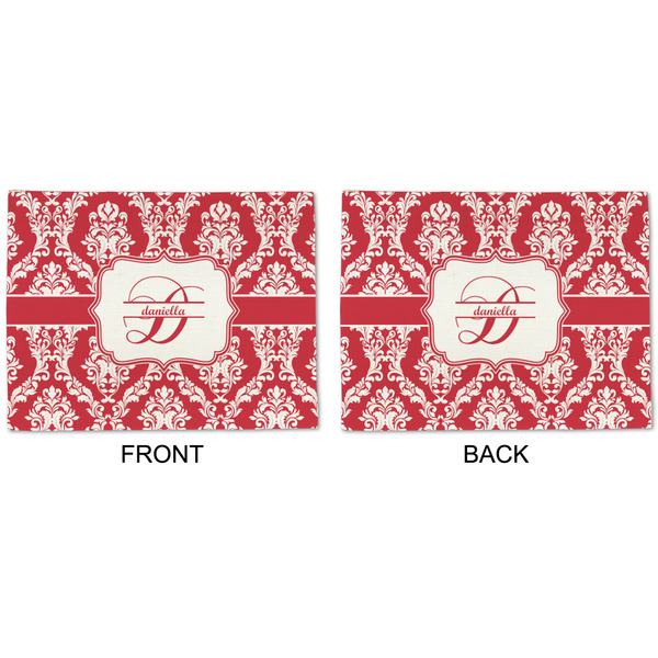 Damask Linen Placemat - APPROVAL (double sided)