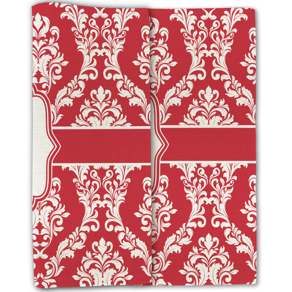 Damask Linen Placemat - Folded Half (double sided)