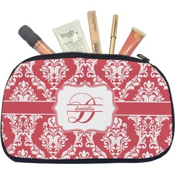 Damask Makeup / Cosmetic Bag - Medium (Personalized)