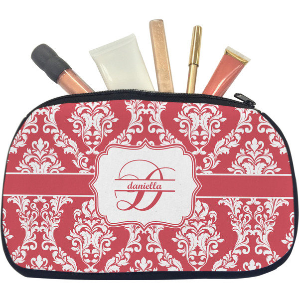 Damask Makeup Bag Medium