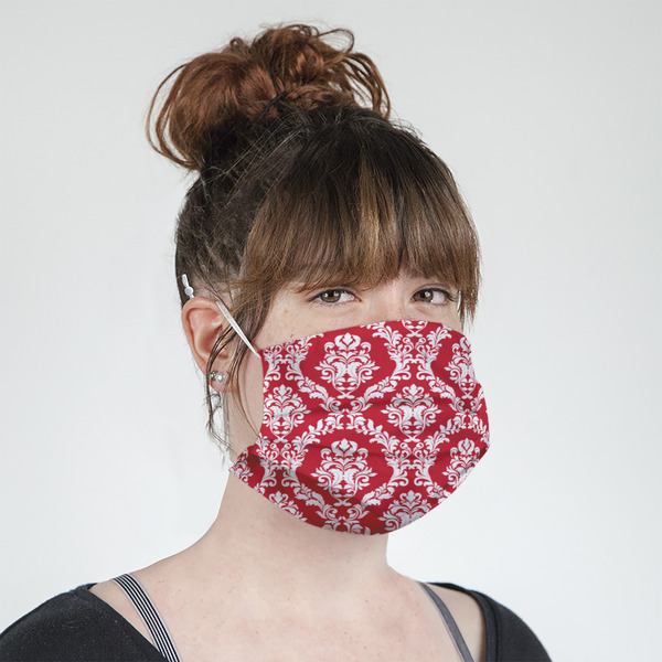 Damask Mask - Quarter View on Girl