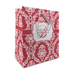 Damask Medium Gift Bag (Personalized)