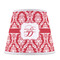Damask Poly Film Empire Lampshade - Front View