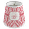 Damask Poly Film Empire Lampshade - Angle View