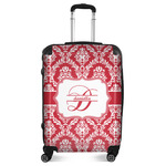 Damask Suitcase - 24" Medium - Checked (Personalized)