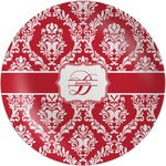 Damask Melamine Plate (Personalized)
