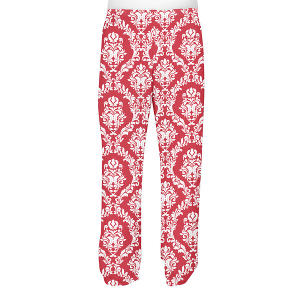 Damask Men's Pjs Back - on model