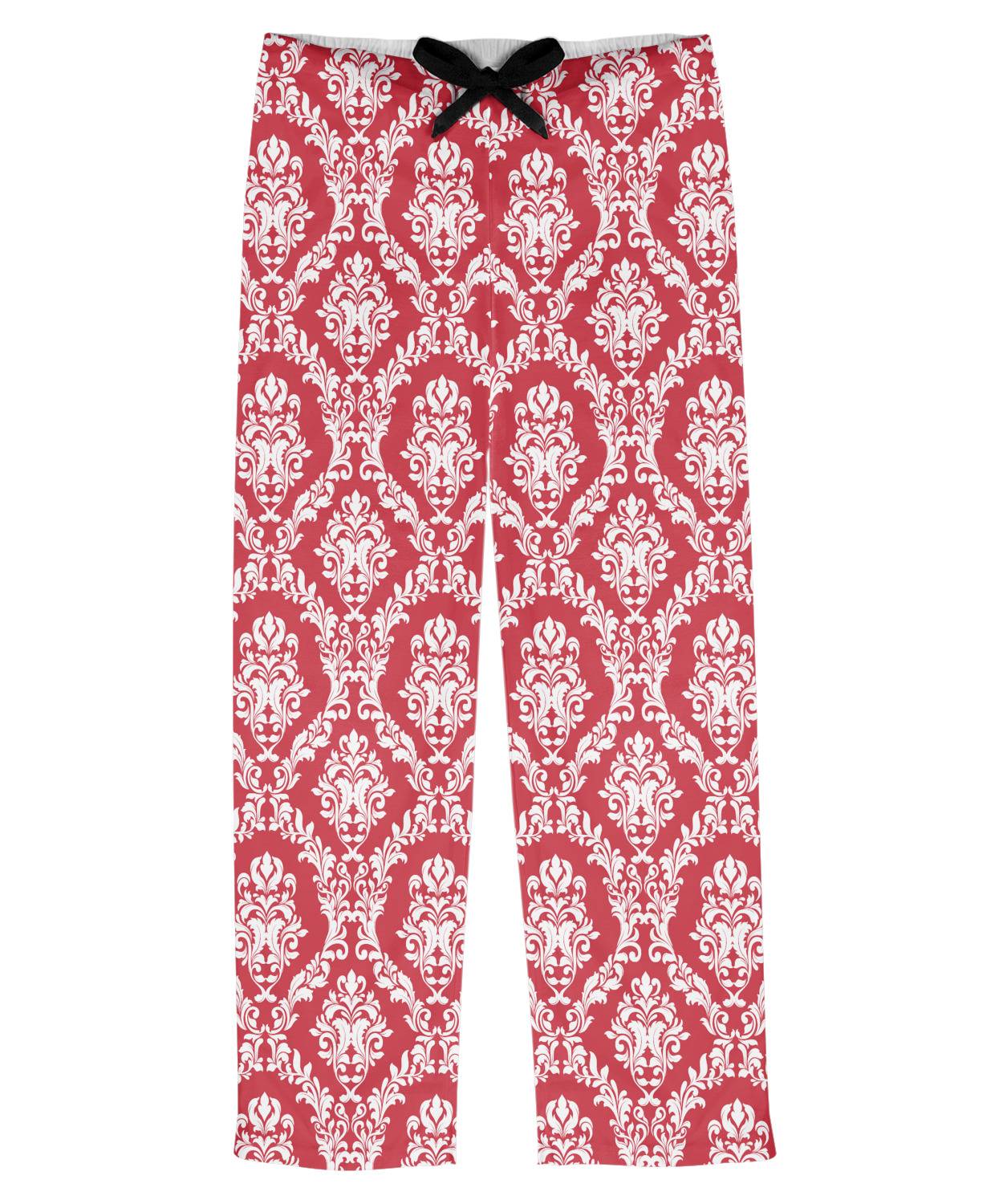 Damask Mens Pajama Pants - 2XL (Personalized) - YouCustomizeIt