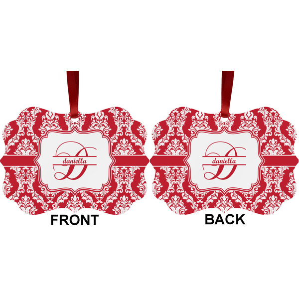 Damask Metal Benilux Ornament - Front and Back (APPROVAL)