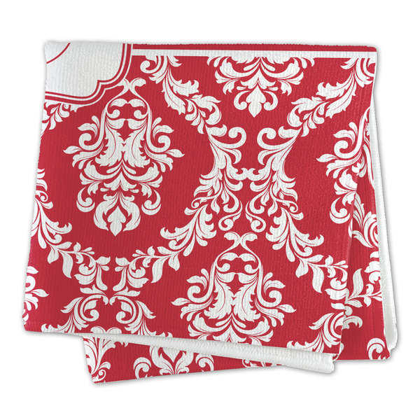 Damask Microfiber Dish Rag - FOLDED (square)
