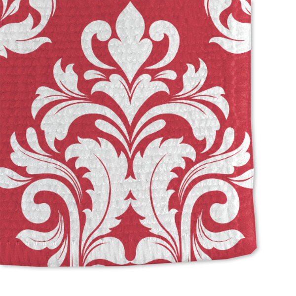 Damask Microfiber Dish Towel - DETAIL
