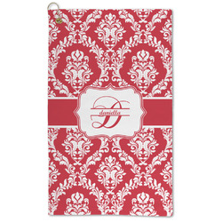 Damask Microfiber Golf Towel (Personalized)