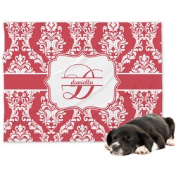 Damask Dog Blanket (Personalized)